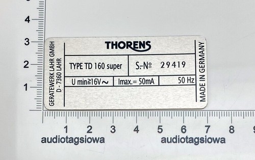 Custom thorens 160 - custom, td