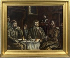 A scenes in a Tavern, Hand