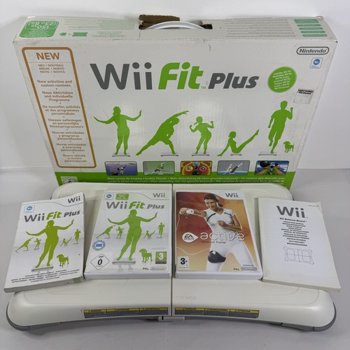 Wii balance board - board, games