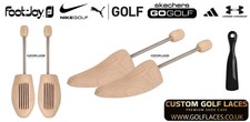 Wooden Pine Golf Shoe Trees for Footjoy Nike Adidas Puma Callaway Stuburt G/Fore