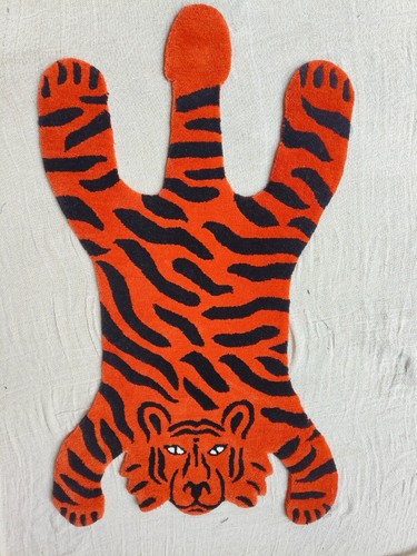 Tibetan tiger rugs - tiger,