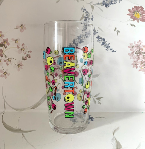 Beavertown pint glass neck - glass,