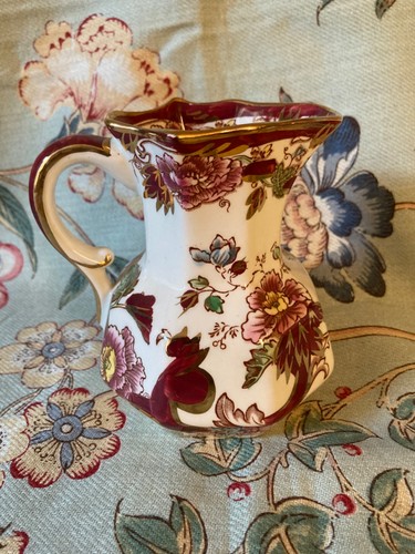 Masons mandalay red pitcher - masons,