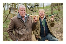 Jeremy Clarkson Kaleb Cooper Signed A4 Photo Print Autograph Clarkson's Farm