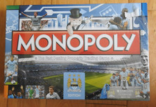 MANCHESTER CITY MONOPOLY BOARD GAME 2012 EDITION *NEW* MINOR BOX WEAR - FOOTBALL