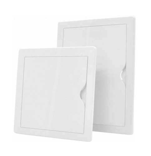 White plastic access - white, panel