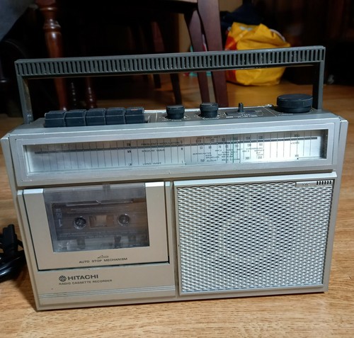 Vintage hitachi radio cassette - vintage,