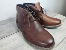 Matalan Brown Real Leather