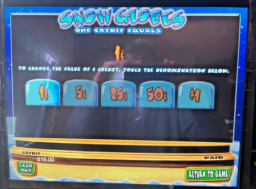 Igt game snow - i-game, globes
