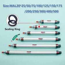 MAL20 series Single Rod Double Acting Mini Pneumatic Air Cylinder MAL