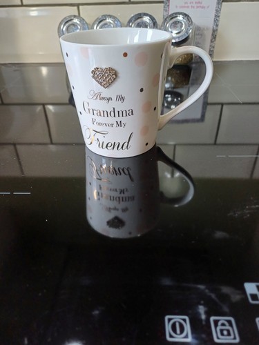 Fine china cup - cup, hearts
