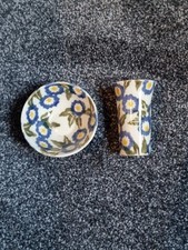 Ben Thomas Porcelain Small Vase And Bowl.
