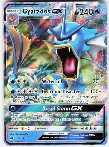 Gyarados 111 holo - gx,