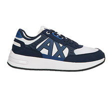 Armani Exchange Men's AX Sneaker Navy/White Trainers Size-. UK. 6