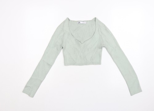 Womens size zara green - s,