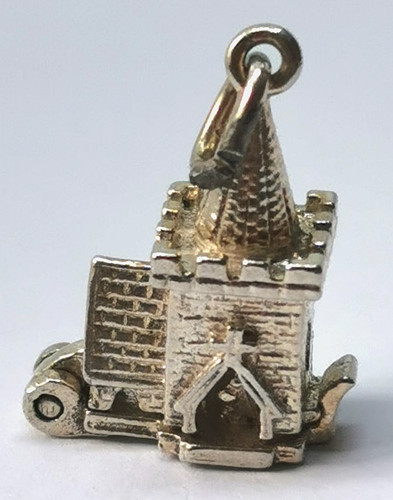 Vintage nuvo silver charm - silver,