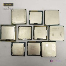 JOB LOT 10 X MIXED CPU INTEL CORE I3 I7 PENTIUM XEON AMD FX A8-7600 FOR PARTS