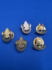 Old Boy Scouts lapel badge X 4
