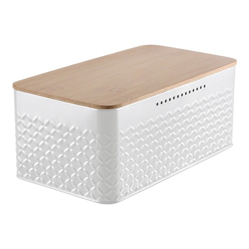 Bread bin with bamboo - bin,