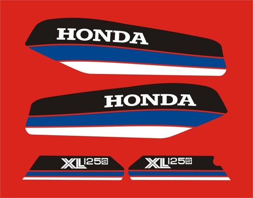 Honda xl125s decal kit - decal,