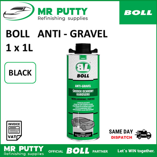 Anti gravel boll black - anti-gravel,