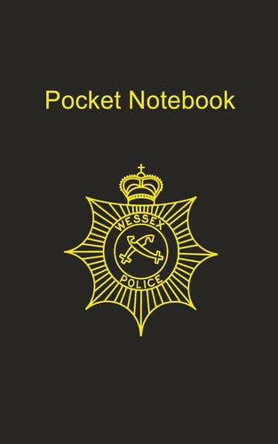 Police notebook novelty - notebook,