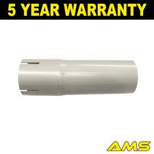 Short Straight Exhaust Extension For 50mm (2") Pipe Length 180mm