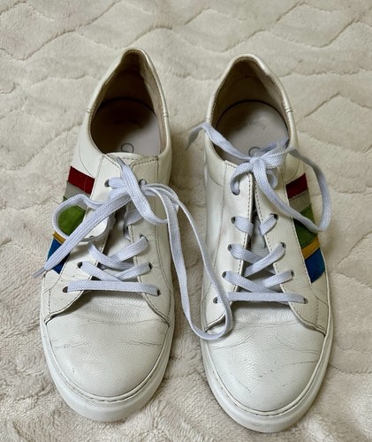 Gabor white leather trainers - gabor,