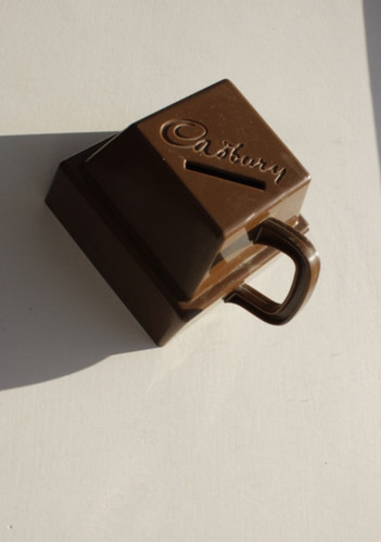 Vintage money box cadbury - box,