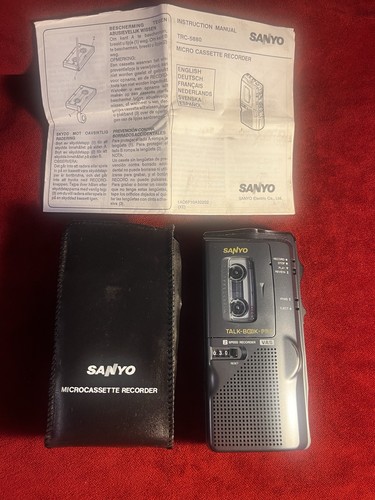 Rare vintage sanyo - sanyo, trc-5880