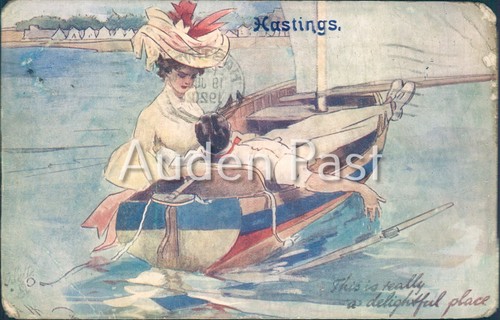 1920 hastings postcard tuck - 1920,