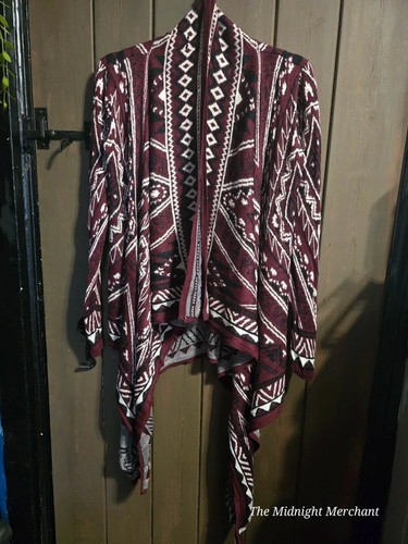 Forever burgandy aztec size - 21,