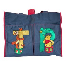 Vintage Winnie The Pooh Disney Store Changing Bag And Mat Tigger Bear