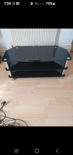 Black glass tier stand - 3,