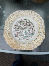 Vintage Britannia Ltd Designs HEREFORDSHIRE Souvenir Plate