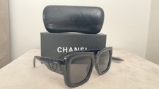 Black logo chanel - black,