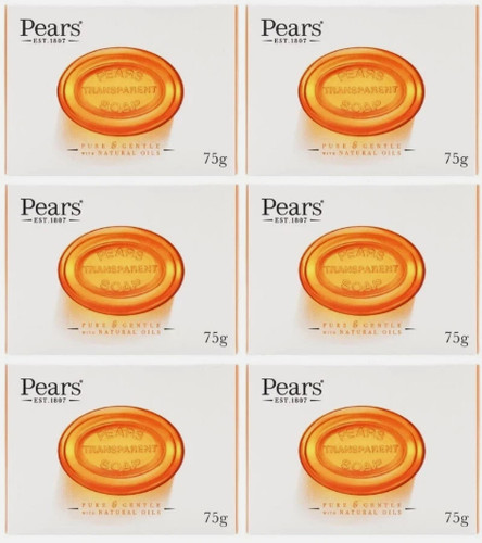 Pears transparent soap x - soap, 12