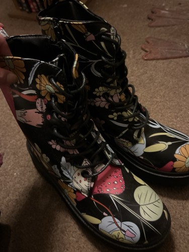 Woman floral doc martin - doc,