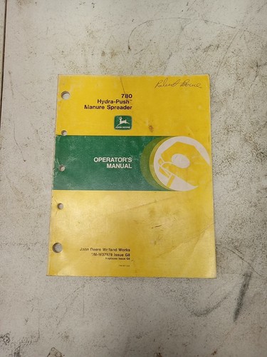 John deere 780 - john,