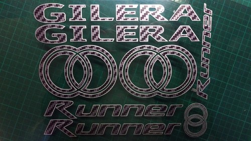 Gilera runner decals stickers - gilera,