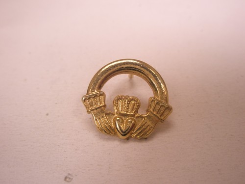 Claddagh ring vintage tie - tie, tack