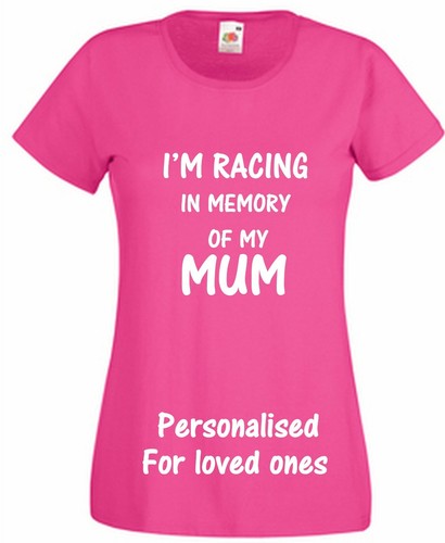 Pink cancer personalised race - cancer,
