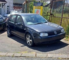 Breaking VW Golf MK4 Black 1.8t gti 2001 5 DOOR  alloy wheels bumpers doors