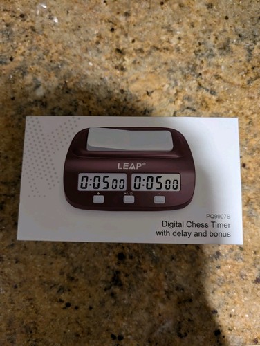Digital chess timer leap - chess,