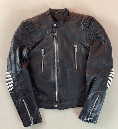 Vintage leather biker - vintage,