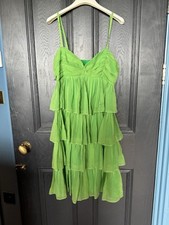 Green Silk Sara Berman Dress