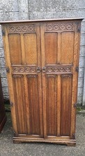 SUPERB  CARVED OAK ARTS &
