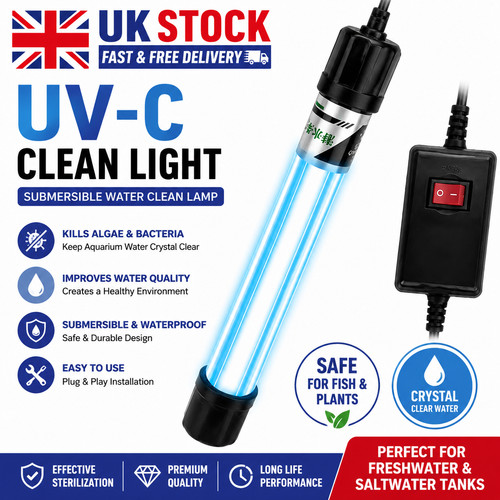 Aquarium sterilizer light - uv,