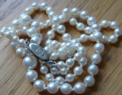 Mikimoto akoya pearl 53cm - ,