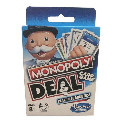 Monopoly deal card game hasbro - monopoly,